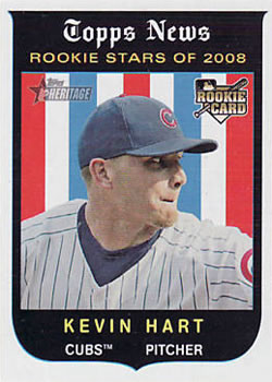 2008 Topps Heritage #128 Kevin Hart Front