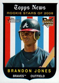 2008 Topps Heritage #131 Brandon Jones Front