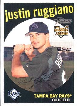 2008 Topps Heritage #253 Justin Ruggiano Front