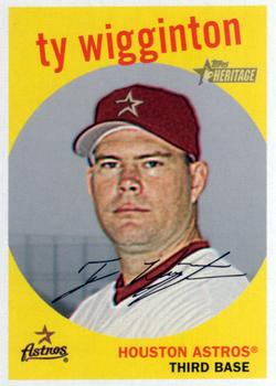 2008 Topps Heritage #330 Ty Wigginton Front