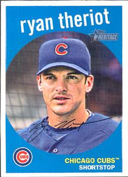 2008 Topps Heritage #467 Ryan Theriot Front