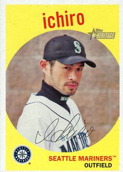 2008 Topps Heritage #16 Ichiro Front