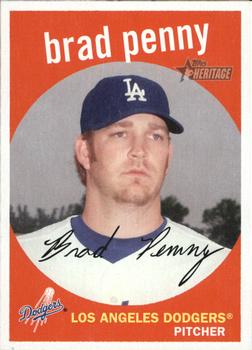 2008 Topps Heritage #84 Brad Penny Front