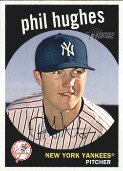 2008 Topps Heritage #92 Phil Hughes Front