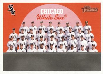 2008 Topps Heritage #94 Chicago White Sox Front
