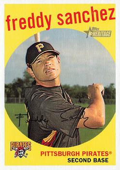 2008 Topps Heritage #415 Freddy Sanchez Front