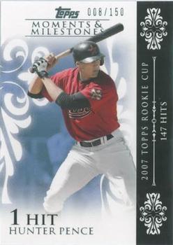 2008 Topps Moments & Milestones #10-1 Hunter Pence Front