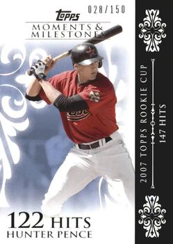 2008 Topps Moments & Milestones #10-122 Hunter Pence Front