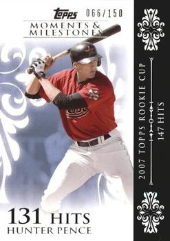 2008 Topps Moments & Milestones #10-131 Hunter Pence Front