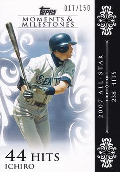 2008 Topps Moments & Milestones #63-44 Ichiro Suzuki Front
