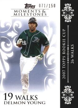 2008 Topps Moments & Milestones #99-19 Delmon Young Front