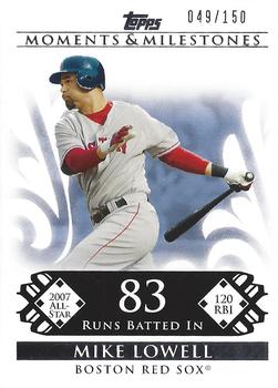 2008 Topps Moments & Milestones #102-83 Mike Lowell Front