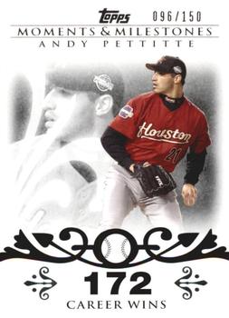 2008 Topps Moments & Milestones #112-172 Andy Pettitte Front