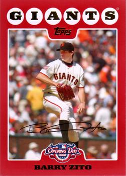 2008 Topps Opening Day #2 Barry Zito Front