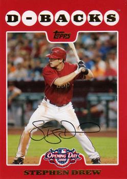 2008 Topps Opening Day #8 Stephen Drew Front