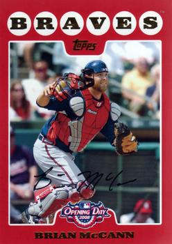 2008 Topps Opening Day #128 Brian McCann Front
