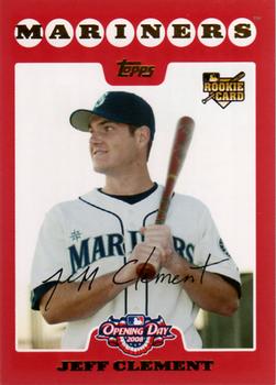 2008 Topps Opening Day #217 Jeff Clement Front