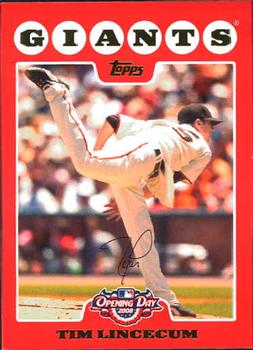 2008 Topps Opening Day #69 Tim Lincecum Front