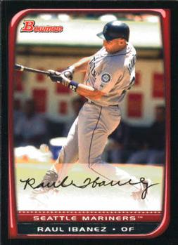 2008 Bowman #113 Raul Ibanez Front
