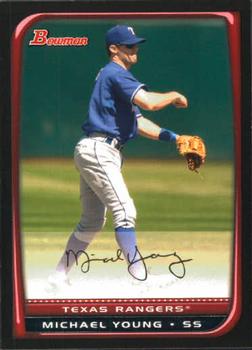 2008 Bowman #118 Michael Young Front