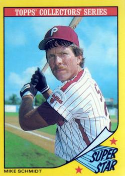 1986 Topps Baseball Champion Superstars #30 Mike Schmidt Front