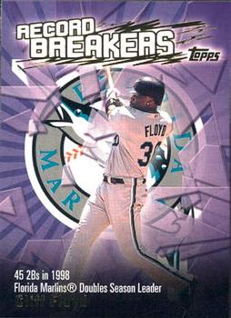 2003 Topps - Record Breakers (Series One) #RB-CF Cliff Floyd Front