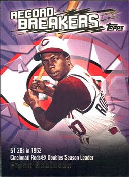 2003 Topps - Record Breakers (Series One) #RB-FR Frank Robinson Front