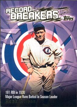 2003 Topps - Record Breakers (Series One) #RB-HW Hack Wilson Front