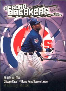 2003 Topps - Record Breakers (Series One) #RB-SS Sammy Sosa Front