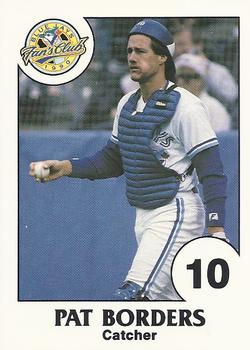 1990 Toronto Blue Jays Fire Safety #NNO Pat Borders Front