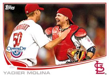 2013 Topps Opening Day #141 Yadier Molina Front