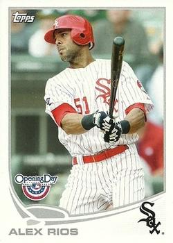 2013 Topps Opening Day #148 Alex Rios Front