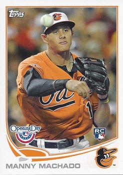 2013 Topps Opening Day #172 Manny Machado Front