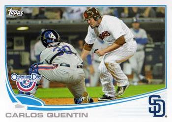 2013 Topps Opening Day #40 Carlos Quentin Front