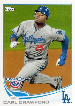 2013 Topps Opening Day #60 Carl Crawford Front
