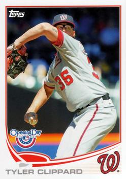 2013 Topps Opening Day #166 Tyler Clippard Front