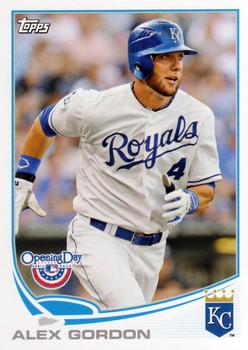 2013 Topps Opening Day #193 Alex Gordon Front