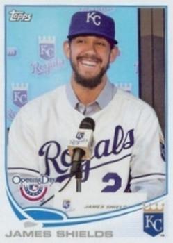2013 Topps Opening Day #94 James Shields Front