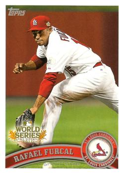 2011 Topps World Series Champions St. Louis Cardinals #WS4 Rafael Furcal Front