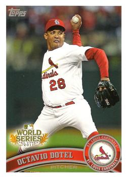 2011 Topps World Series Champions St. Louis Cardinals #WS20 Octavio Dotel Front