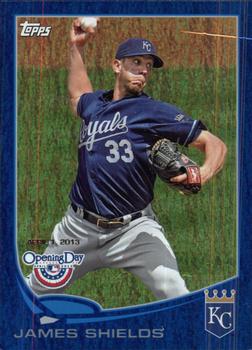 2013 Topps Opening Day - Blue #94 James Shields Front