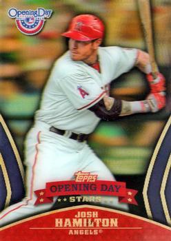 2013 Topps Opening Day - Opening Day Stars #ODS-12 Josh Hamilton Front