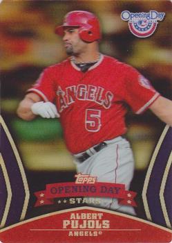 2013 Topps Opening Day - Opening Day Stars #ODS-10 Albert Pujols Front