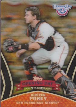 2013 Topps Opening Day - Opening Day Stars #ODS-4 Buster Posey Front