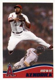 2013 Topps Stickers #97 Howie Kendrick Front