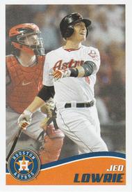 2013 Topps Stickers #103 Jed Lowrie Front