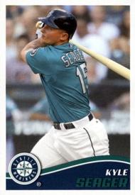 2013 Topps Stickers #122 Kyle Seager Front