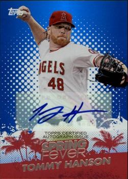 2013 Topps - Spring Fever Autographs #SFA-TH Tommy Hanson Front