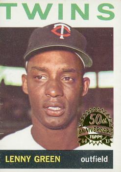 2013 Topps Heritage - 50th Anniversary Buybacks #386 Lenny Green Front