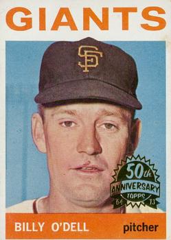 2013 Topps Heritage - 50th Anniversary Buybacks #18 Billy O'Dell Front